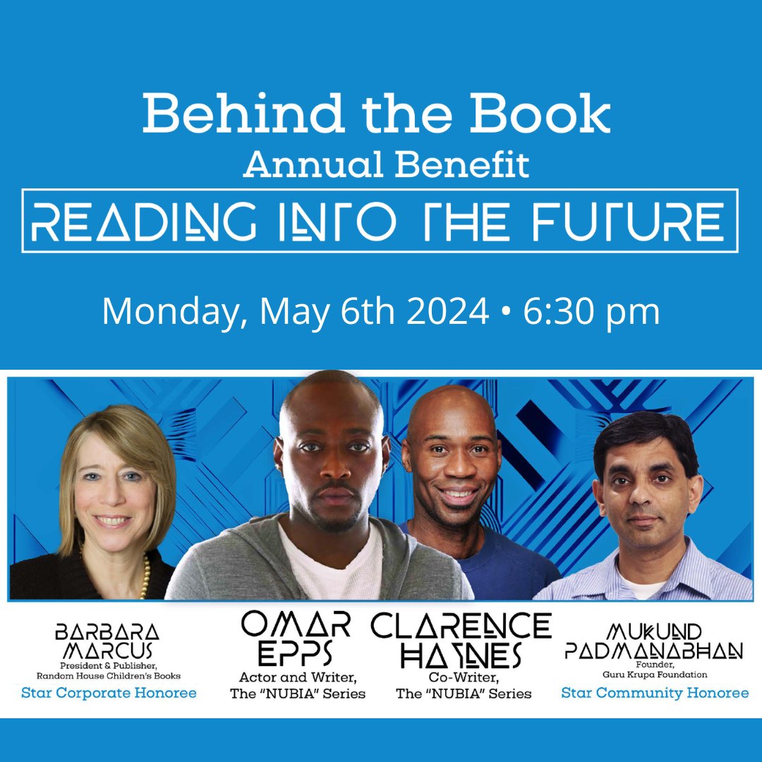 Exciting Announcement! 🎉 

Join us at the Behind the Book Annual Benefit as we honor champions of literacy and celebrate the impact we're making in NYC Public Schools. 

Tickets available now → bit.ly/BtBBenefit2024