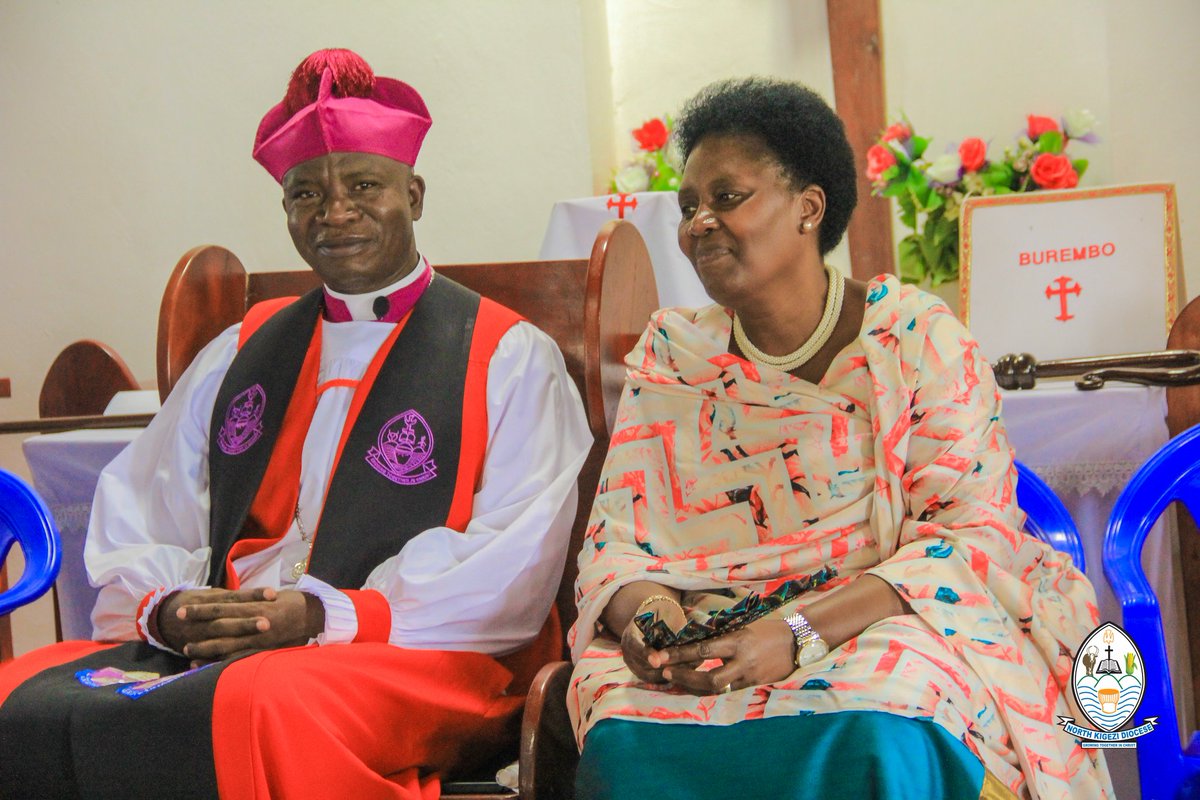 Bishop Onesimus in Burembo Parish-Bugangari Archdeaconry for his pastoral visit/familiarization tour and confirmation service. The Bishop and Maama were received by jubilant Christians and clergy. 243 people received salvation confirmation while 123 got confirmed.