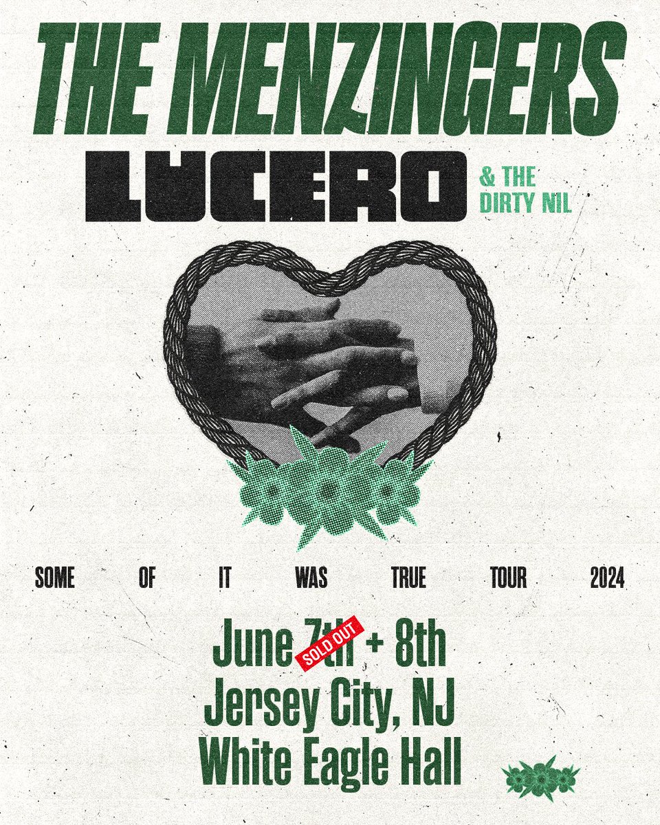 Jersey City, thanks for selling out June 7th so fast in the presale. We've added a second date on June 8th! Tickets on sale now at seetickets.us/tm68