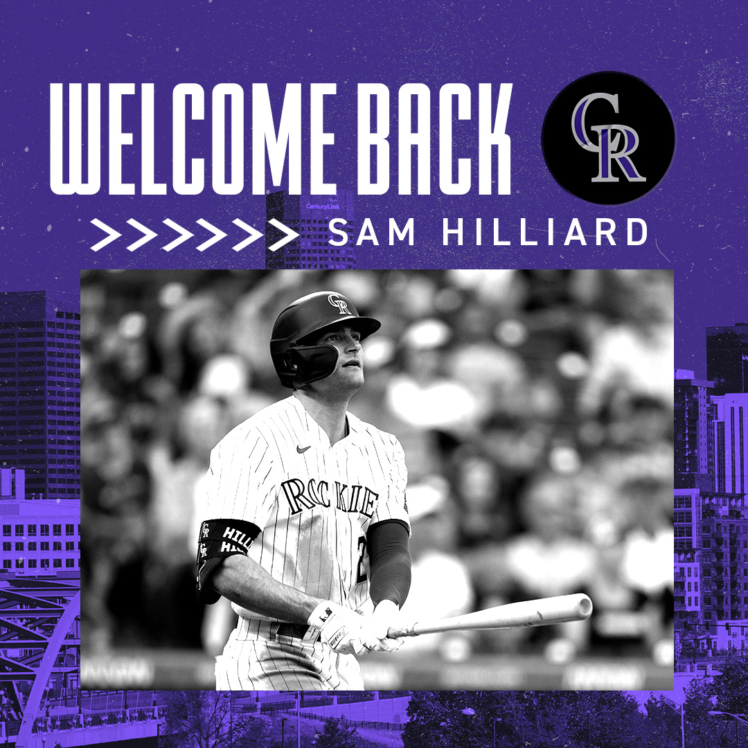 Welcome back to Denver, Sam Hilliard!