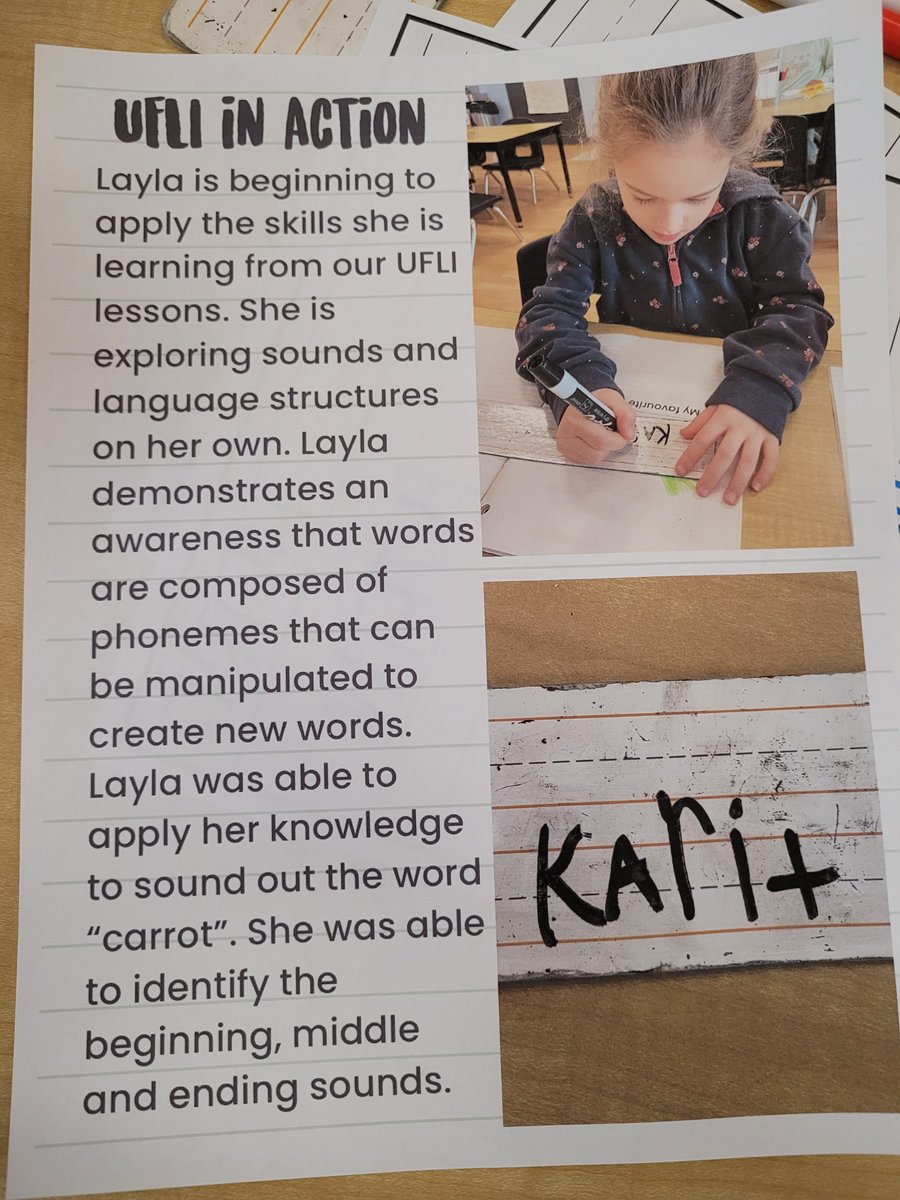 CELEBRATE GOOD WORK...COME ON!!! Check out FDK5's amazing writing. They used all their learning from UFLI to write some words. They also remembered that all words must have at least one vowel.