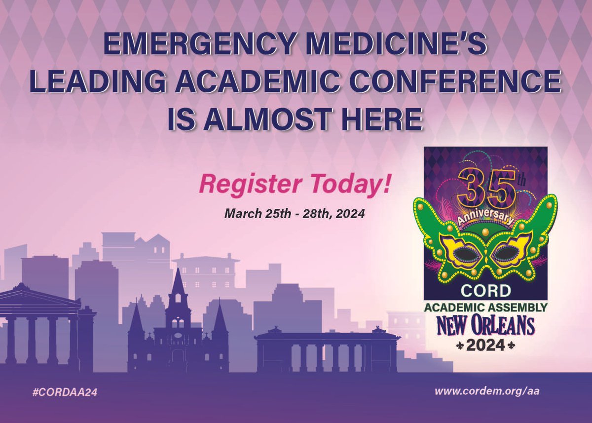 We're counting down the days to our upcoming event! Explore the exciting session lineup for #CORDAA24 here: bit.ly/3wvqCSA