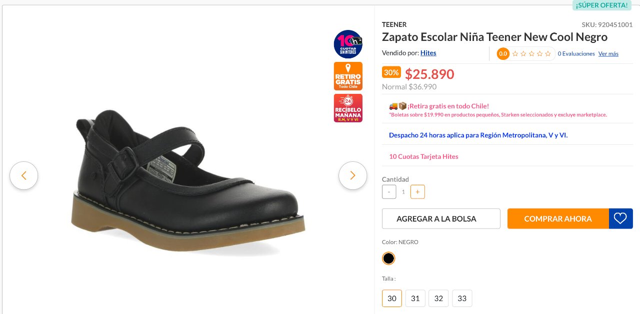 Hites zapatos escolares sale