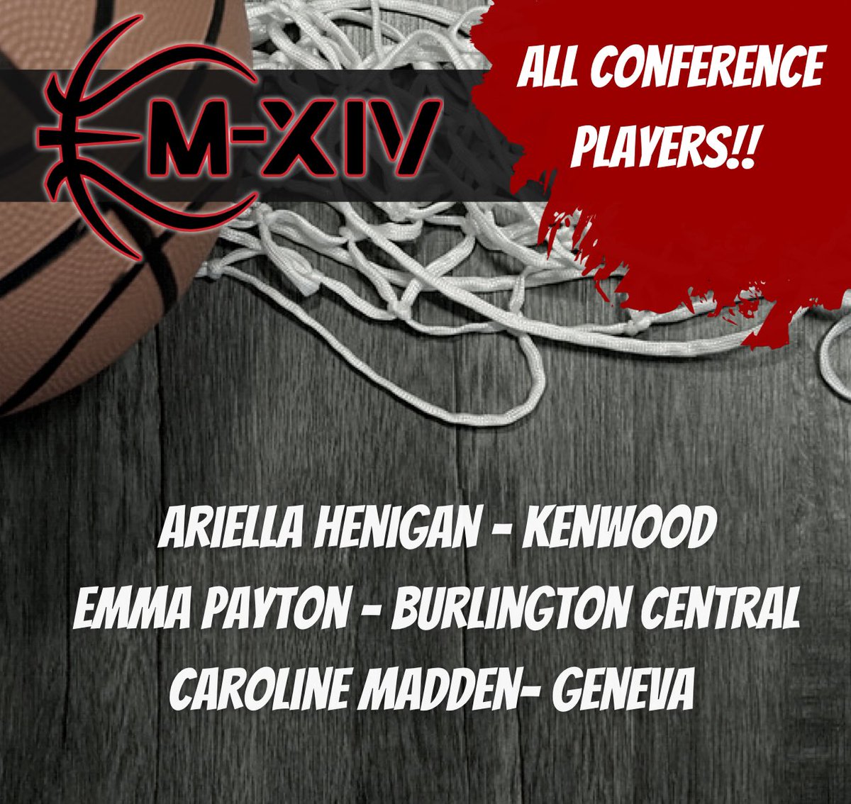 Team M-XIV Girls (@m14hoops_girls) on Twitter photo 🔥🔥ALL CONFERENCE🔥🔥
All great HS seasons !!
#Repthe14
<a href="/HeniganAriella/">Ariella Henigan</a>
<a href="/EmmaPayton8/">Emma Payton</a>
<a href="/car_madden2024/">Caroline</a> 🔥🔥ALL CONFERENCE🔥🔥
All great HS seasons !!
#Repthe14
<a href="/HeniganAriella/">Ariella Henigan</a>
<a href="/EmmaPayton8/">Emma Payton</a>
<a href="/car_madden2024/">Caroline</a>