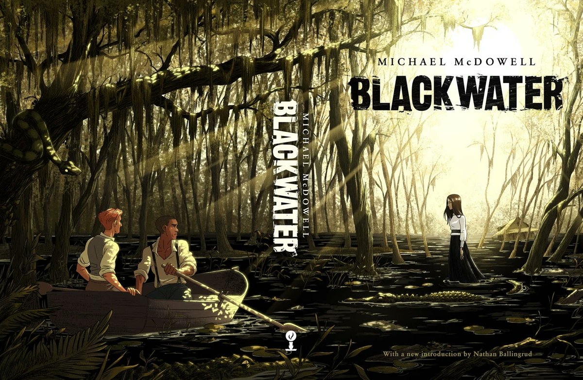 CrabbeToby's tweet image. Sometimes a #book just comes along and completely reshuffles your Top 10. &apos;Blackwater&apos; by #MichaelMcDowell just did that for me. If you haven&apos;t checked it out already, it&apos;s fantastic for fans of the #Southern #Gothic genre 🐊🦎🕯️

#readingforpleasure #BooksWorthReading #swamp