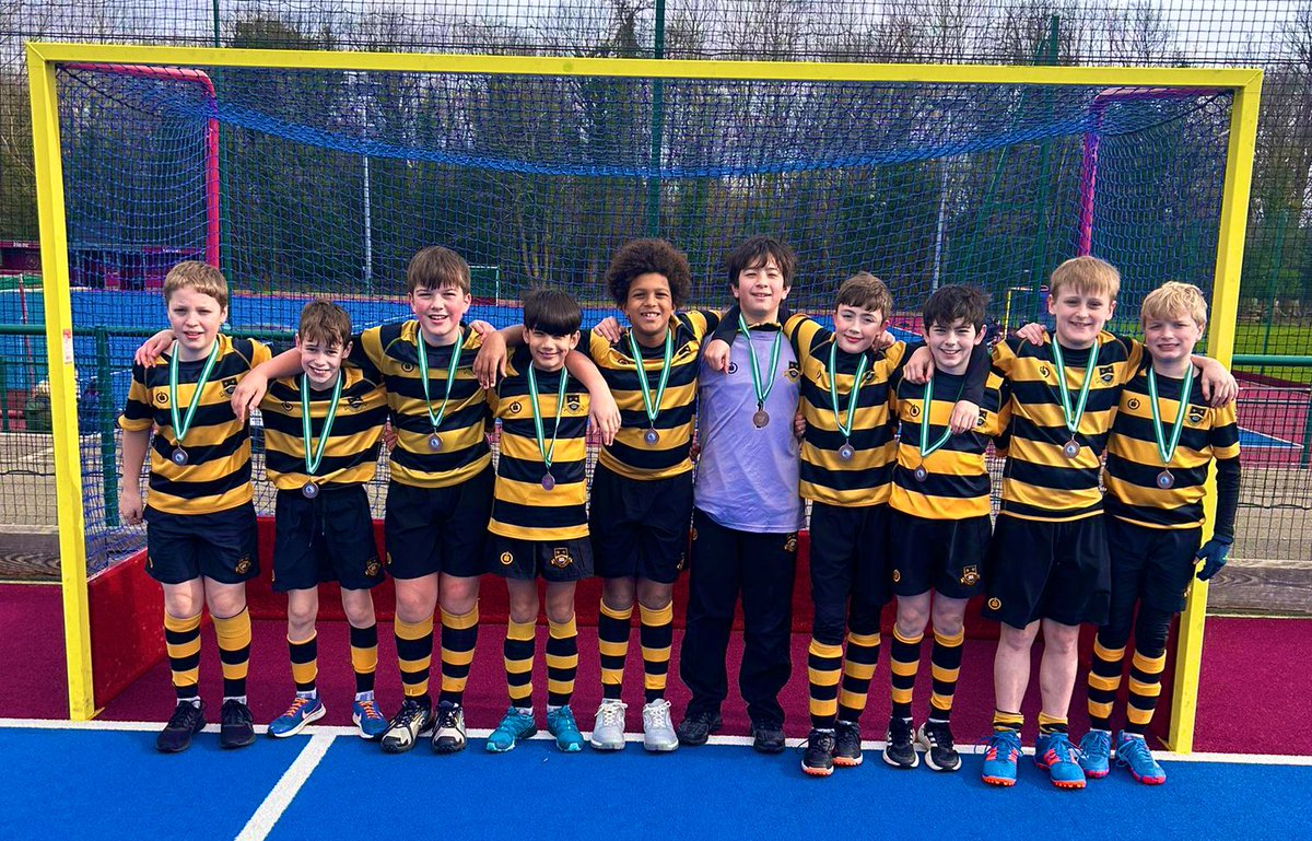 Our U12A team finished 3rd in the Surrey Cup. Pleasing progress made throughout training culminated in some superb hockey on display today. Well played boys!