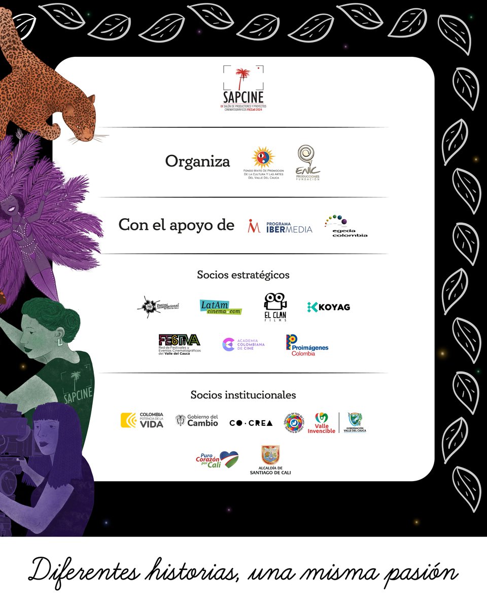 ¡Convocatoria abierta! Hasta el 10 de abril podrás postular tu proyecto de largometraje en #SapcineFiccali2024 
Conoce los términos de referencia: linktr.ee/sapcineficcali