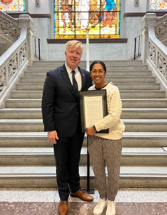 Candice Matthews Brackeen has significantly impacted Cincinnati through her contributions to innovation, diversity, and inclusion in the technology sector. I am glad that Council was able to recognize her today as a 2024 Black History Month Honoree. Thank you @candicecincy !