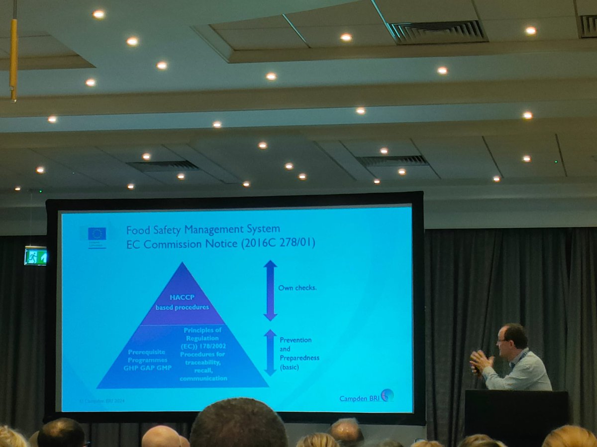 DawnFoodSafety's tweet image. We were in attendance @sofhtb78 conference this week on @BRCGS_Standards #prereqs some great presentations &amp;amp; speakers #FoodSafety