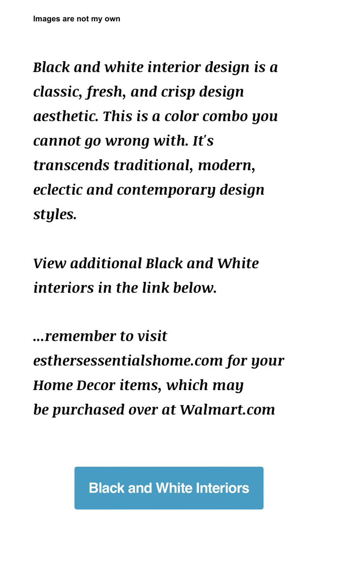 ERBEntCorp's tweet photo. A Study in Black and White… If you haven’t yet, head over to my site https://t.co/6wbXqmRpij to sign up for my weekly newsletter “Hello Wednesday” so you too will be in the know when it comes to Home Decor and design ideas. #onlineshop #femaleowned #blackbusiness #decorideas https://t.co/hEsOrnMurW