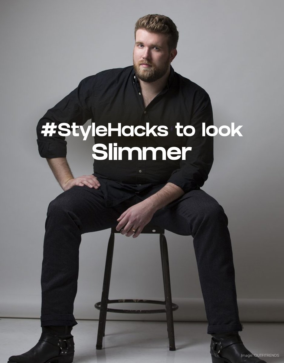 TaelorStyle's tweet image. #StyleHacks to look Slimmer:
#1: Wear all black!
#2: Opt for stripes and vertical details. 
#3: Never tuck in your sweater. It adds unwanted volume.
#4: Try a mid-plunge V-neck top. 
# 5: Go for block-color pieces in neutral shades. 
Follow us at @taelor.style