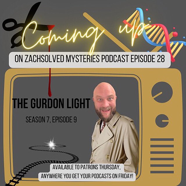 ZSMpodcast's tweet image. Join us on Zachsolved Mysteries for a spectral spotlight on the Gurdon Light and a DNA drama. Will we unlock the truth or tighten the handcuffs of mystery? Available to Patrons Thursday, everywhere Friday! 

#unsolvedmysteries #robertstack #getsolved #analisOJT