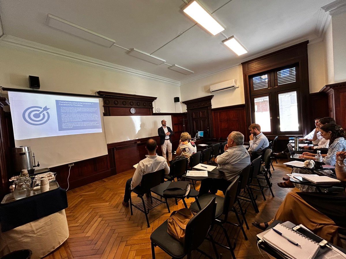 I am very grateful to the <a href="/UnivMontevideo/">Universidad de Montevideo</a> for hosting me these days and inviting me to give some talks on character and virtue education at the university, followed by very enriching discussions. Thank <a href="/ibnreilly/">Francisco O'Reilly</a> for having me and let me know Montevideo (Uruguay)