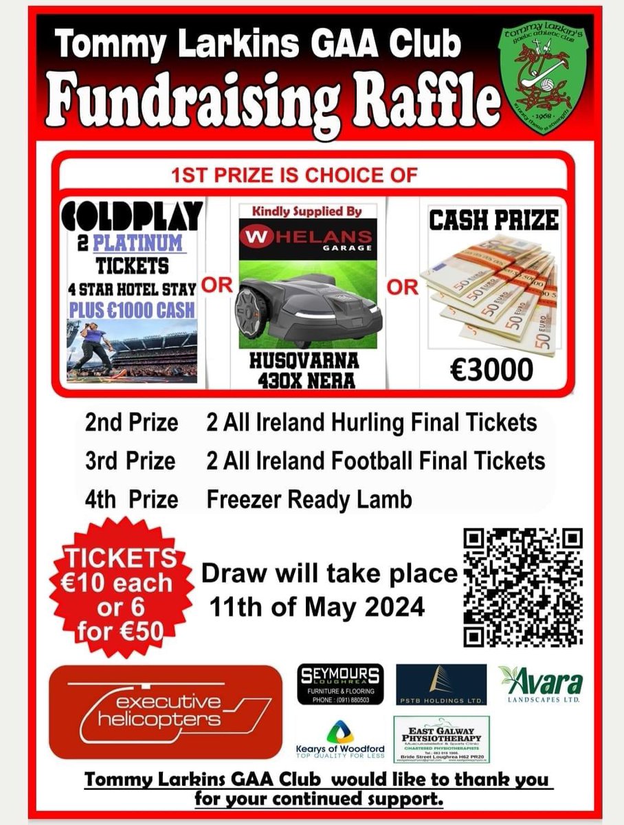 Tommy Larkins Gaelic Athletic Club tweet media