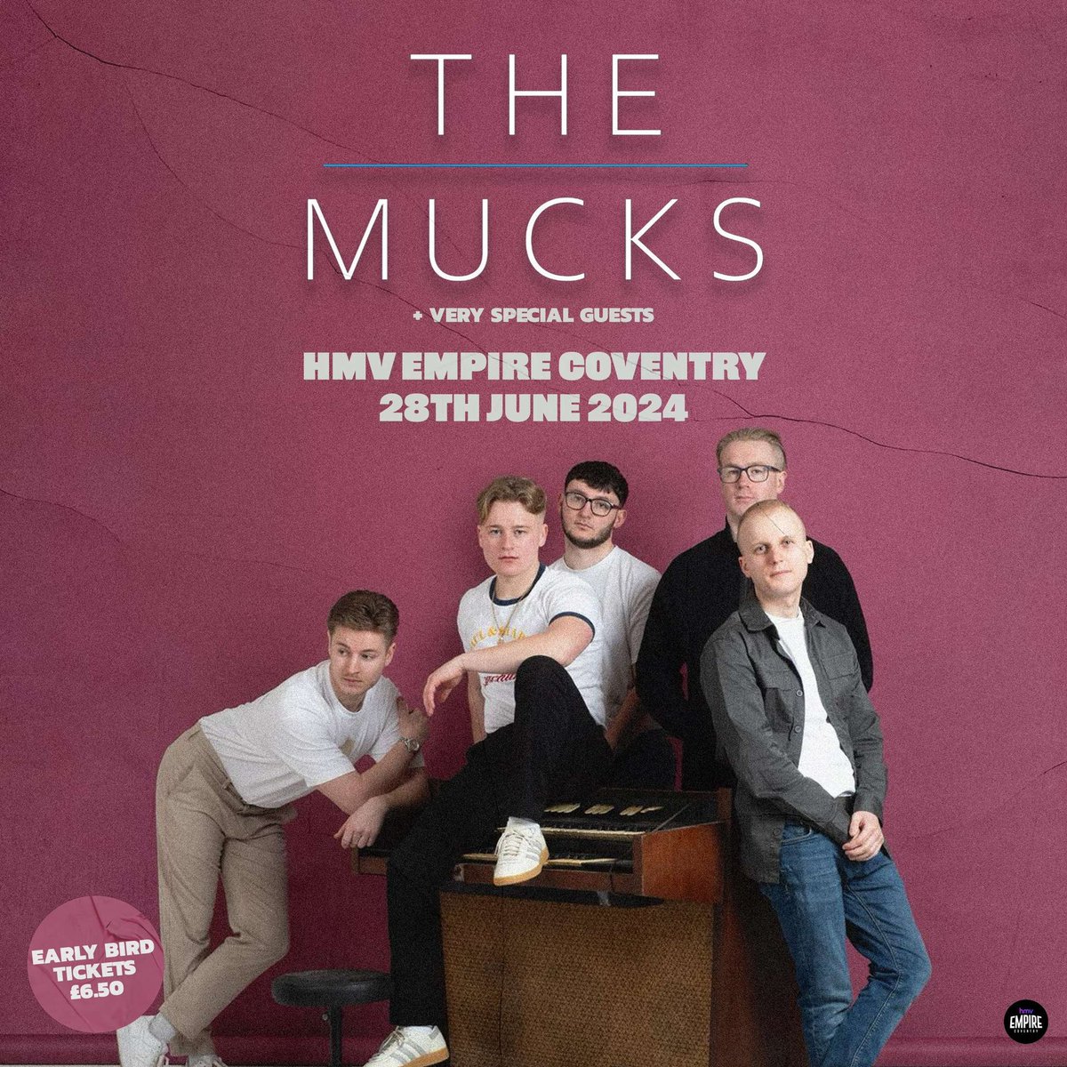 The Mucks (@the_mucks_music) on Twitter photo Well well well…
Been holding this back for a while!
We return to <a href="/hmvempire/">hmv Coventry Empire 🎸🎹🎤🎶❤️</a> for our hometown gig!
🎟️-bit.ly/hmvEmpireTheMu… Well well well…
Been holding this back for a while!
We return to <a href="/hmvempire/">hmv Coventry Empire 🎸🎹🎤🎶❤️</a> for our hometown gig!
🎟️-bit.ly/hmvEmpireTheMu…