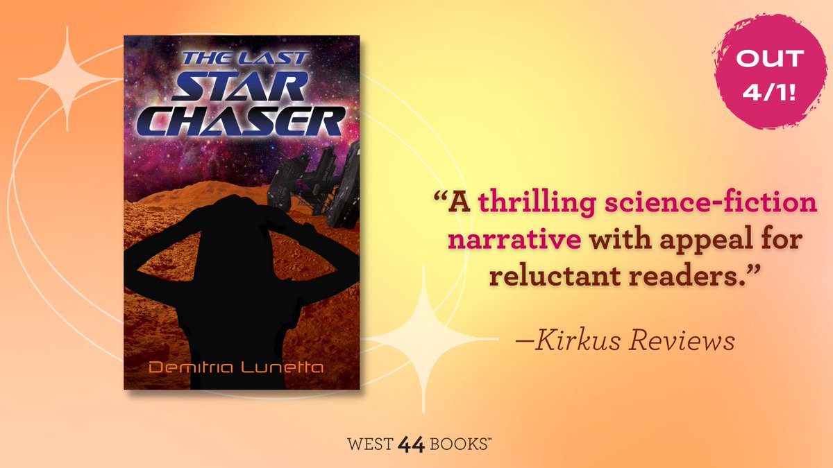 New Review Alert! 🚨

@kirkus_reviews has reviewed <a href="/demitrialunetta/">Demitria Lunetta</a>'s upcoming YA novel THE LAST STAR CHASER.

💫 When a solar flare engulfs an interstellar space route, the vacation ship Star Chaser crash-lands on a hostile planet. Sixteen-year-old Zenna finds herself separated