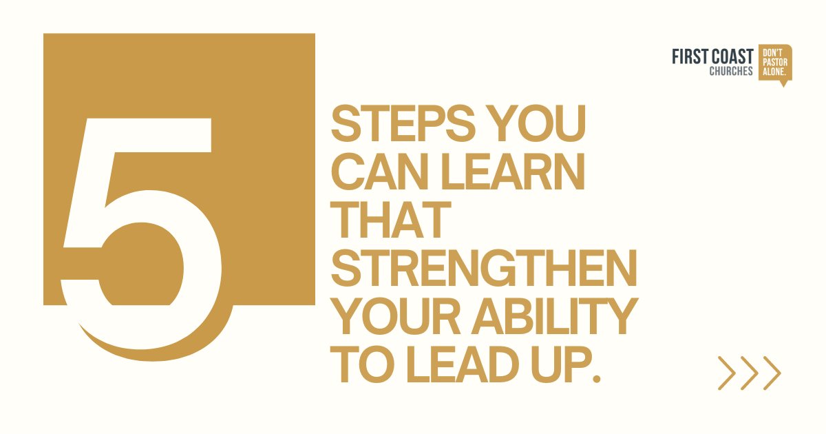 firstcoastchurc's tweet photo. 1/6: The Power of Leading Up: Helping your leader support your plan because it makes the whole organization better.

For more about leading up visit: https://t.co/lZxMJb4m4N

#FirstCoastChurches #LeadUp #DontPastorAlone https://t.co/D8WFWcT7ZC