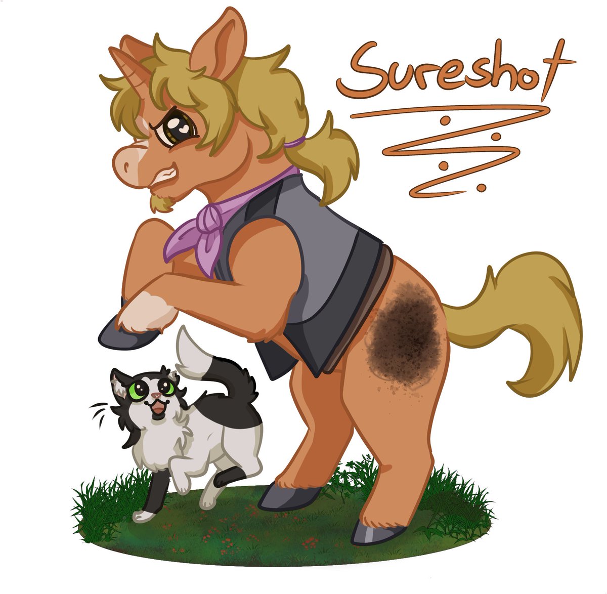 🐄 Hits him with da pony beam
#reigenverse