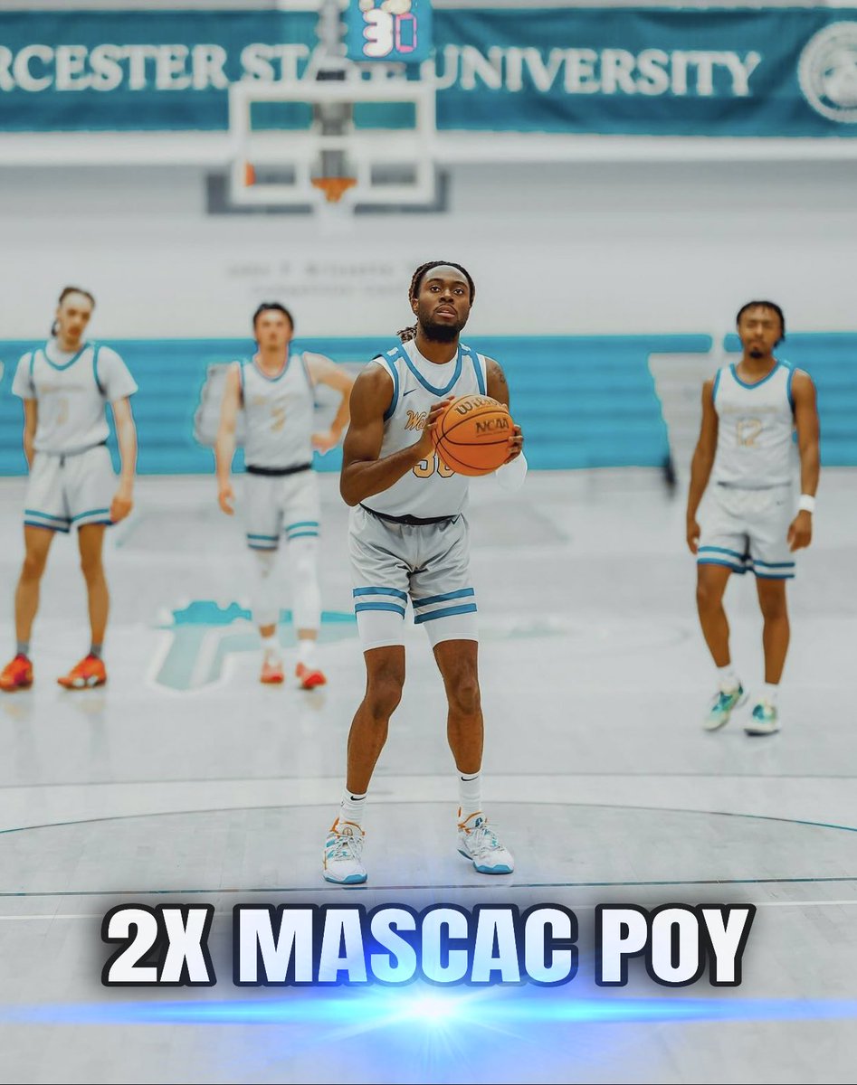 Worcester State Men’s Basketball (@worcestermbb) on Twitter photo Congratulations to Aaron Nkrumah on being named @MASCAC Player of the Year! 
#ShieldsUp⚔️ | #D3Hoops Congratulations to Aaron Nkrumah on being named @MASCAC Player of the Year! 
#ShieldsUp⚔️ | #D3Hoops