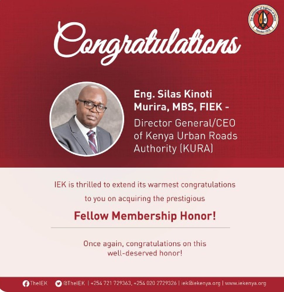 Congratulations on acquiring the prestigious Fellow Membership Honor.