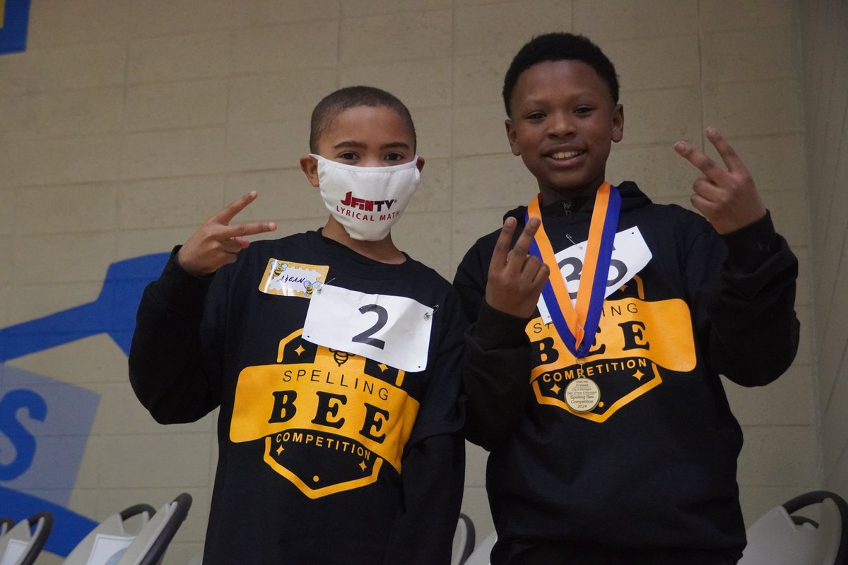 UnitedWayDE's tweet photo. Congratulations to our Spelling Bee winners! 
On the evening of February 22nd, 2024, four 3rd - 5th grade students from various schools throughout New Castle County and New Jersey participated in the 1st Annual #BlackHistoryMonth Sports #SpellingBee Competition.#LiteracyChampions https://t.co/ffNCaarXw1
