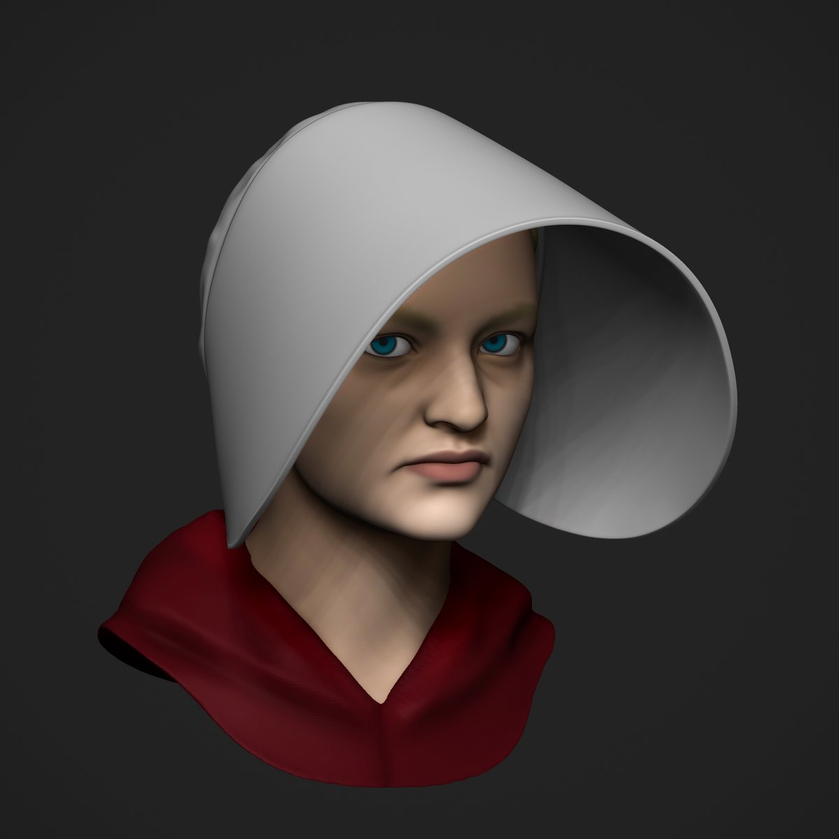 Matias_Zaid's tweet photo. Hello! this is a wip of the protagonist of The Handmaid's Tale, a really great series.
#fanart #sculpture #statue #sculpt #zbrushsculpt #art #zbrush #digitalart #digitalsculpture #3Dcharacter #3Dsculpting #figure #book #thehandmaidstale #offred #juneosborne #elisabethmoss https://t.co/Reqc9oBeuO