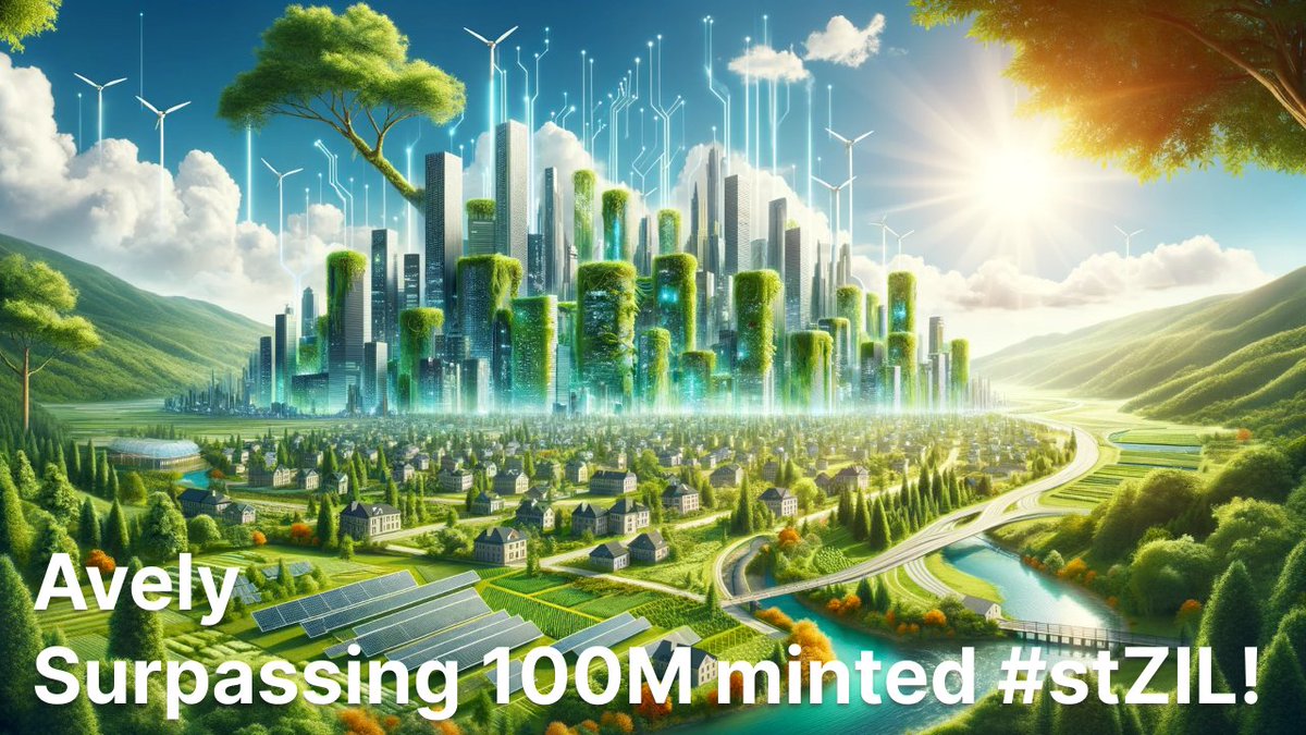 🚀Exciting news from Avely! We've reached a key milestone with over 100M #stZIL minted. This marks a wonderful step for us & the #Zilliqa ecosystem. A big thank you to all who've supported us. Together, we're shaping the future! 🤝💪⭐️ #liquidstaking #defi #healthyecosystem