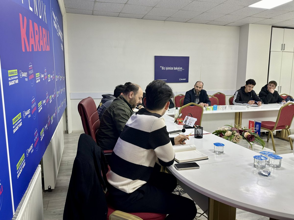 Gençlik Kolları haftalık olağan toplantımızı gerçekleştirdik.