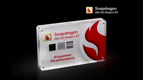 cafeeinfo's tweet photo. Novo da Qualcomm! Modem 5G Snapdragon X80 com comunicação via satélite e IA promete eficiência, recepção de sinal de qualidade e baixo consumo de energia. Velocidades até 10 Gbps! Fonte: Gizmodo https://t.co/A6dnL317wY