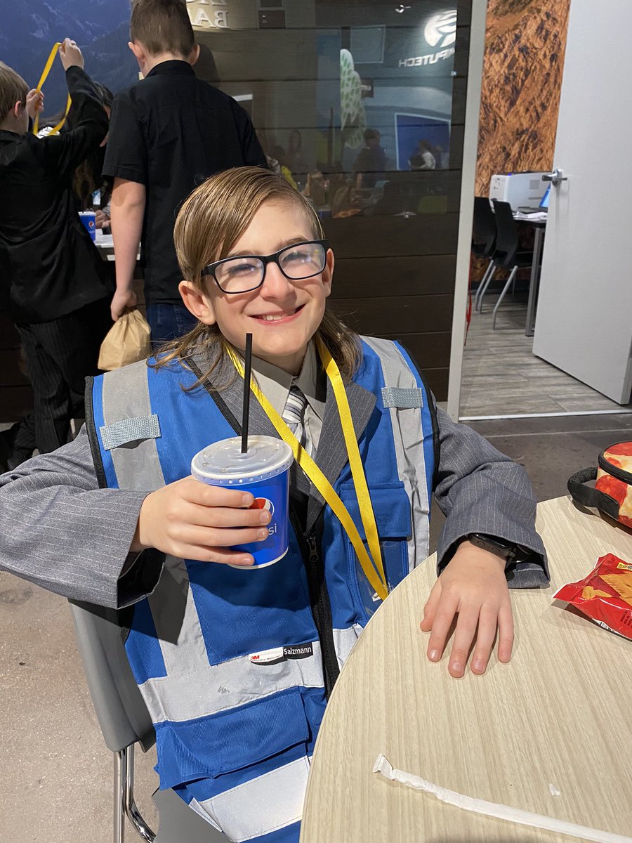 Volunteering <a href="/JARockyMountain/">Junior Achievement-Rocky Mountain</a> with my 5th grader and his class. So fun to see them practice real life skills. Proud to work for a company, <a href="/DominionEnergy/">Dominion Energy</a>, that supports amazing programs such as this one. The difference programs like these make in students lives is amazing!