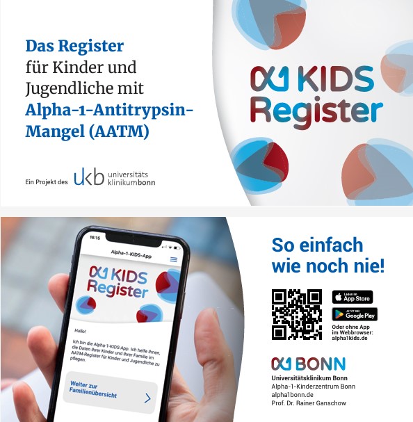 Es ist soweit: Das neue App-basierte Register für Kinder und Jugendliche mit Alpha-1-Antitrypsin-Mangel (AATM) ist da!