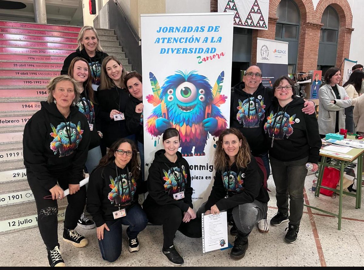 Esta semana estamos celebrando las 'Jornadas de Inclusión educativa'. Muchas gracias a todos los docentes @educacyl que están haciendo posible esta fantástica experiencia #IncluCyL