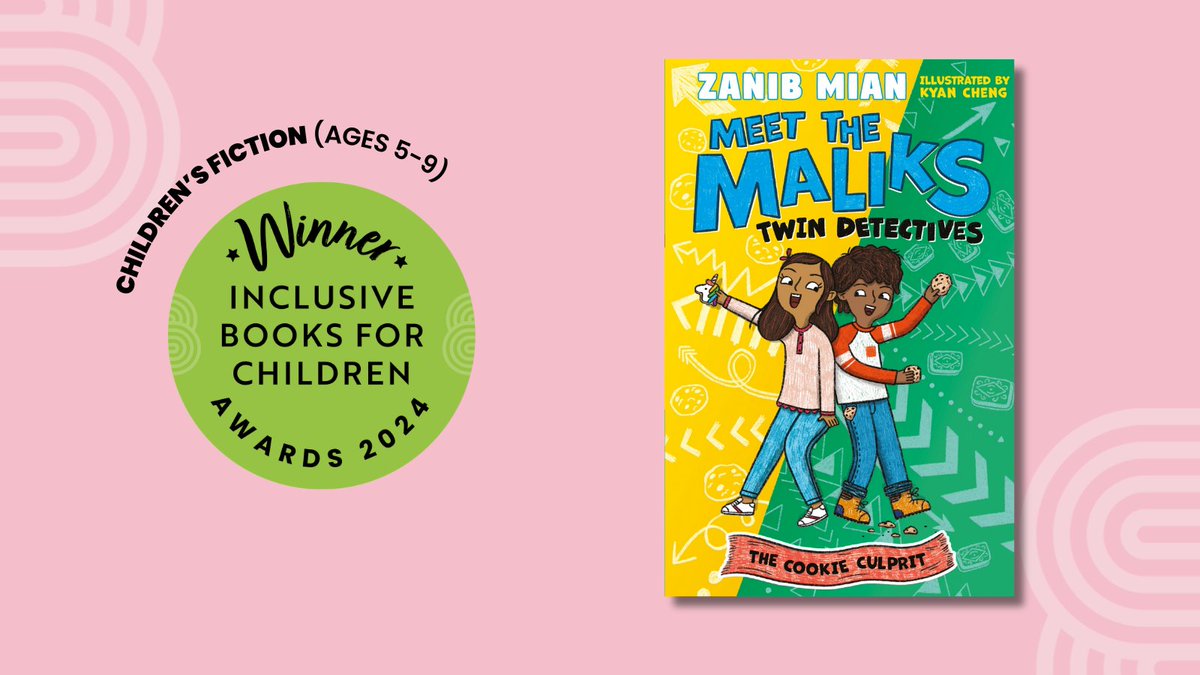 The #IBCawards2024 WINNER in the Children's Fiction category is… The Cookie Culprit (Meet the Maliks) by @Zendibble and @kyancheng | Published by @HachetteKids Congratulations! 📚🏆