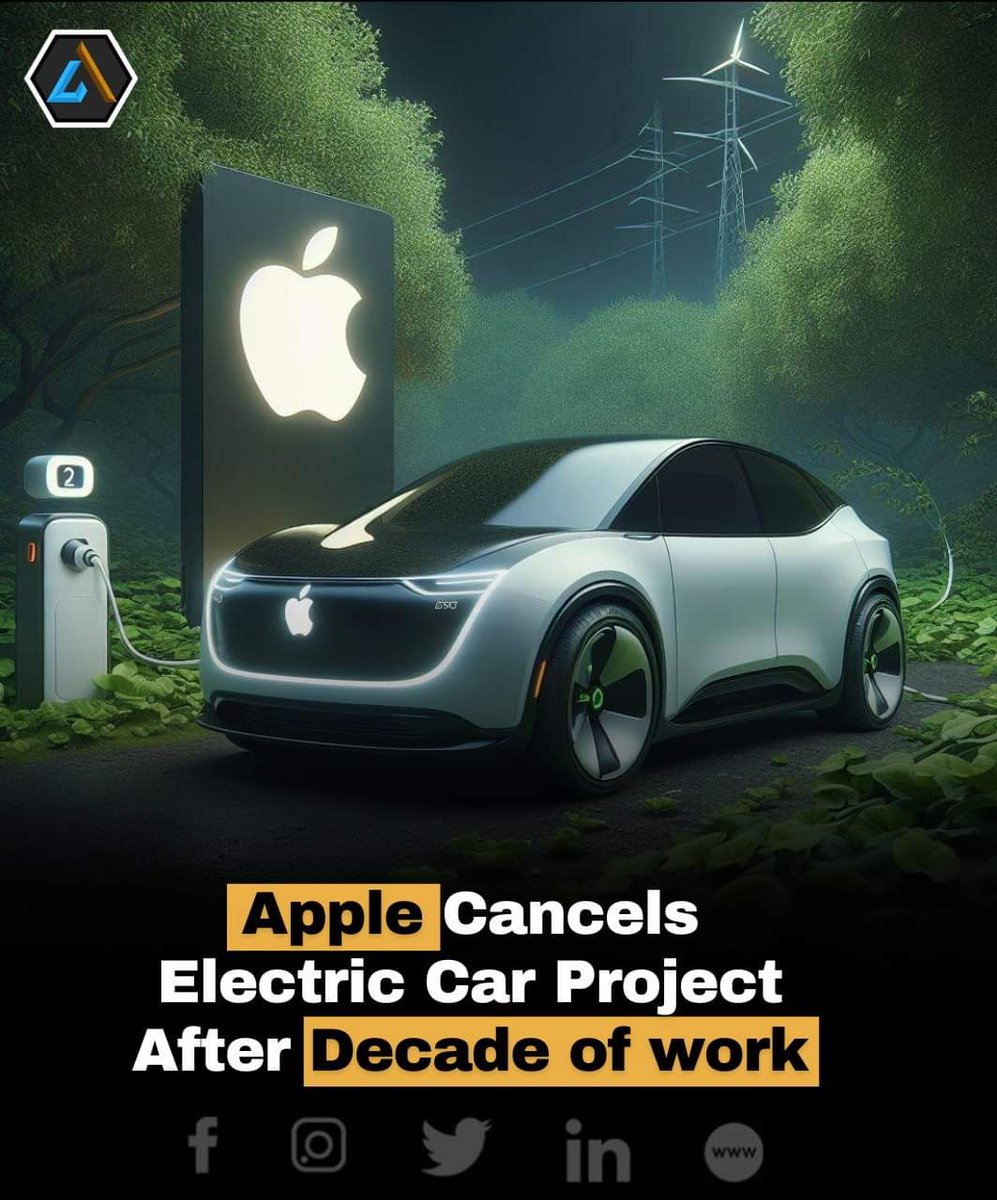 The company reportedly announced the news internally on Tuesday and said many people in the 2,000-person team behind the car will shift to generative AI efforts instead. Apple’s chief operating officer Jeff Williams and Kevin Lynch, a vice president in charge of the project,