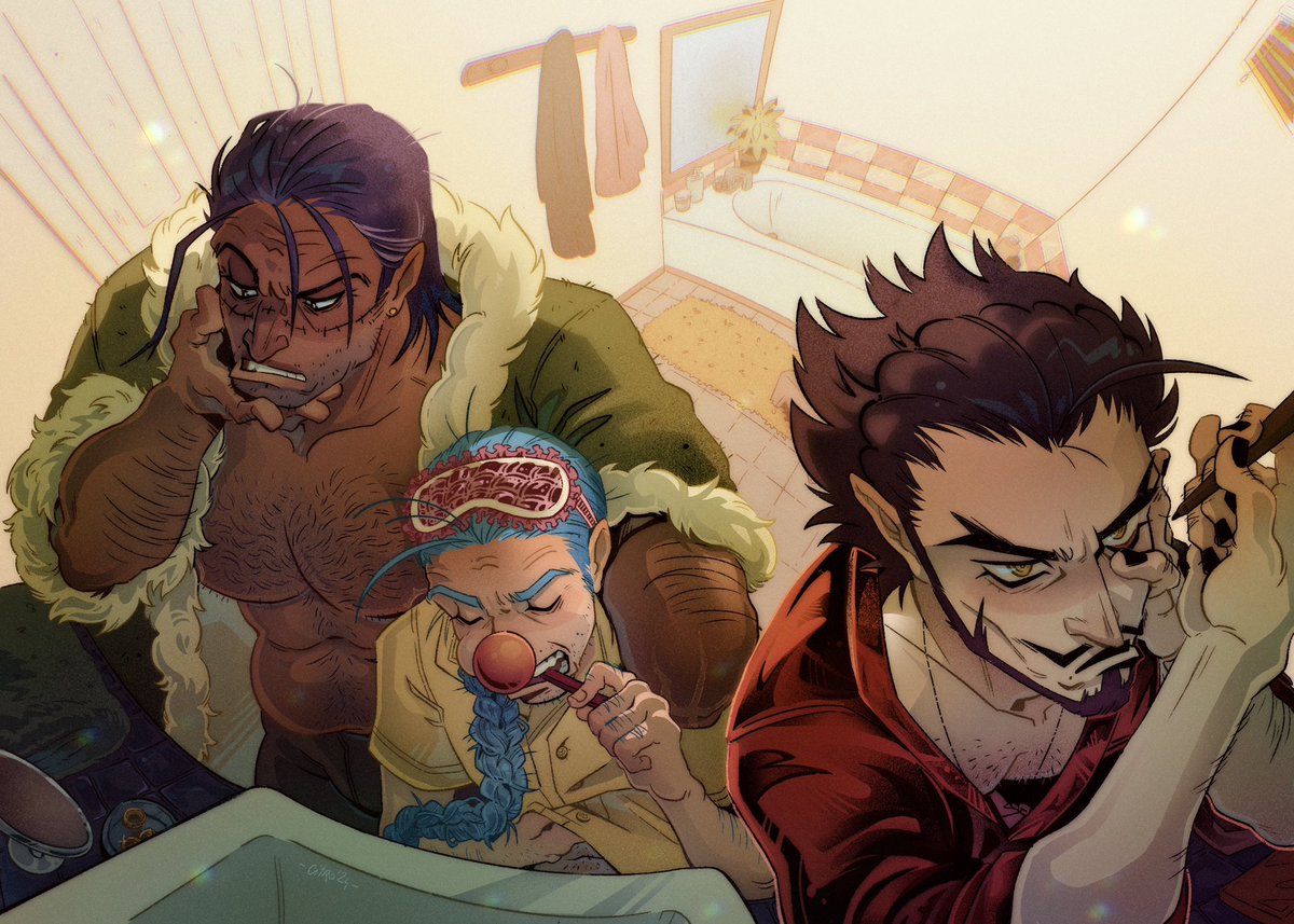 Citromiel's tweet image. Crossguild morning routine