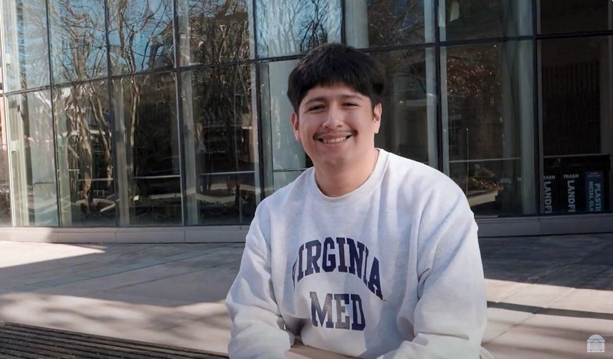 NEWS: @MedicineUVA has announced an initiative to raise $25 million for additional student scholarships. Learn more and watch our interview with John Quezada, SMD'27, about the impact scholarships have made on his journey as a future physician. uvamedalum.org/giving/scholar…