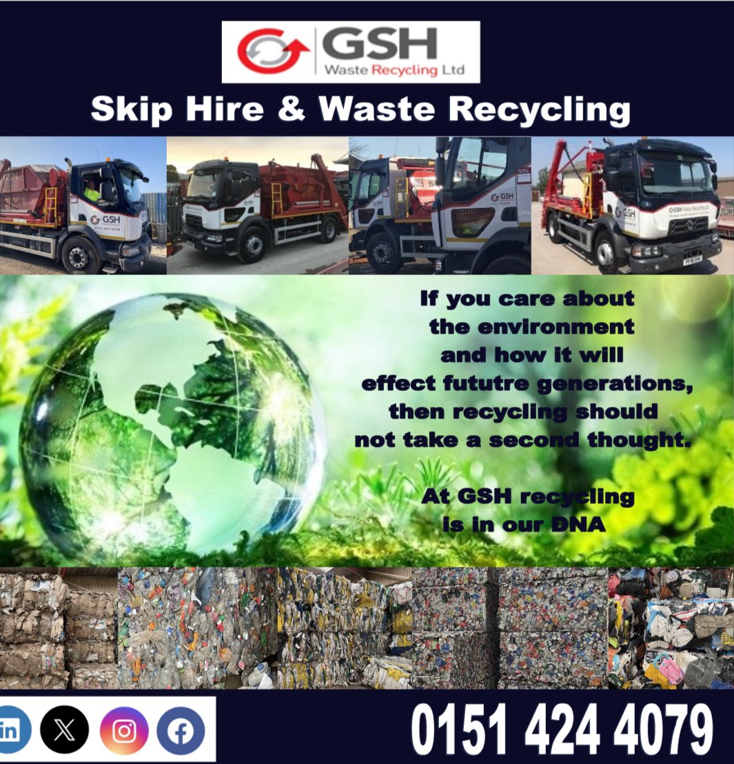 #HaltonHour 😀 
Supporting local business Thursdays 8-9pm on twitter  
♻️ recycling to protect the environment for future generations 🧡 
Book domestic skip hire online 📲💻
gshskips.co.uk 
♻️♻️  👷‍♂️
#waste #recycling 
#widnes #warrington #sthelens #liverpool #runcorn