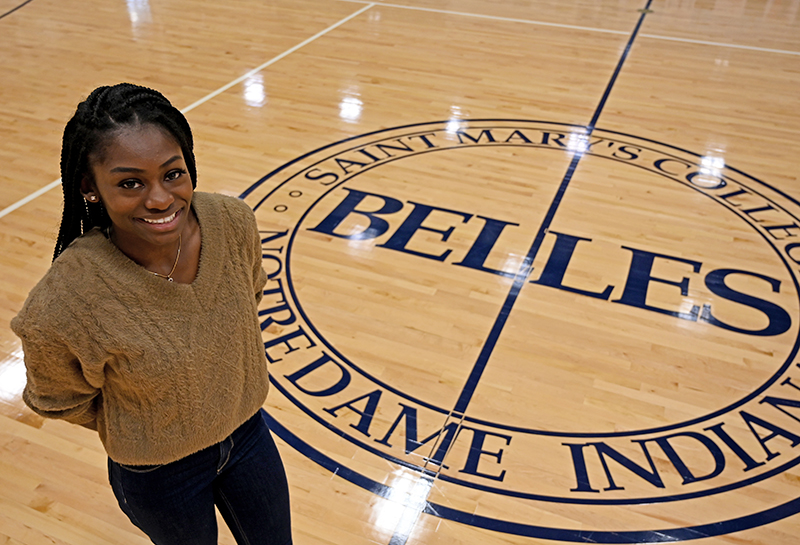 While Black History Month may be coming to a close, the story is just beginning for Jillian Humphrey and the Saint Mary's STUNT program. Read more: belles.saintmarys.edu/sports/stunt/2… #GoBelles | #BelleYeah | #BlackHistoryMonth @usacheer