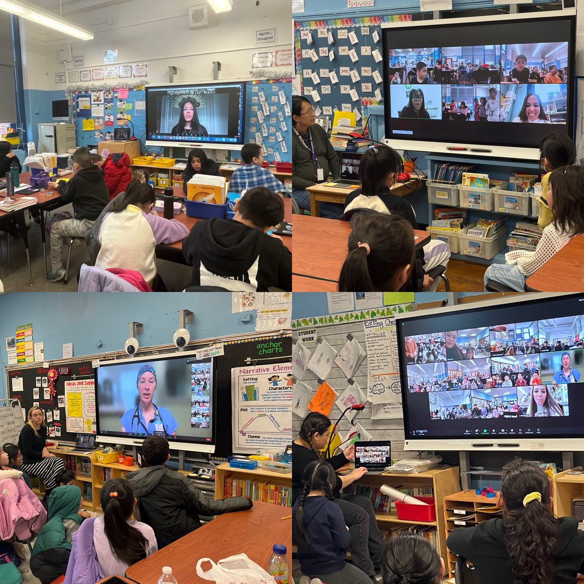 Today our 3rd, 4th, & 5th graders participated in Career Day! Thank you to all our guest speakers who discussed their career both in person and through zoom! @CristinaAGonza5 @DOEChancellor @NYCDOED15 @NYCSchools @cpc_nyc