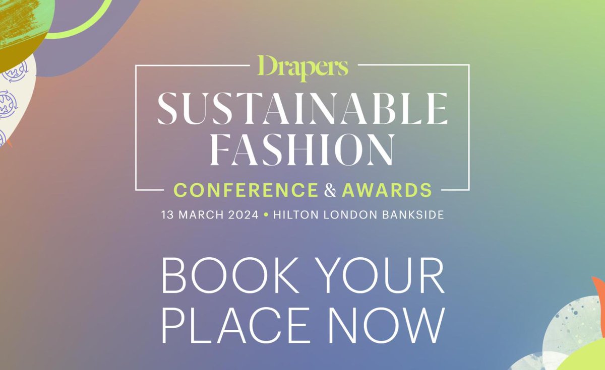 The guestlist continues to grow! At #DrapersSustainableFashion Awards you will meet and celebrate with @eBay_UK, @JoanieClothing, @lovebrandco, @NobodysChild, @Primark, @sals_shoes and @seasaltclothing. Secure your place >> bit.ly/3ImZqrz
#sustainablefashion