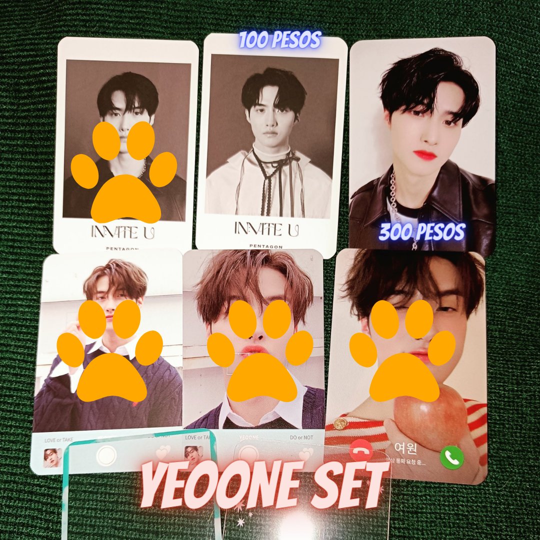WTS LFB PENTAGON YEOONE PCs photocards poca pocas
MOP: GCash, PAYO
MOD: J&amp;T, SDD
*DM to claim, to inquire