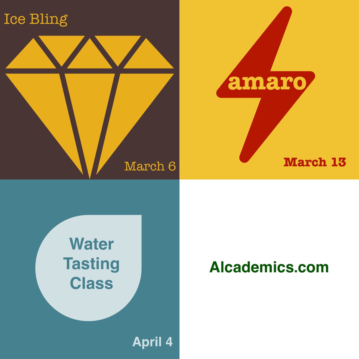By popular demand (okay 2 people asked) I have added another water class to my teaching schedule. alcademics.com/event-calendar…