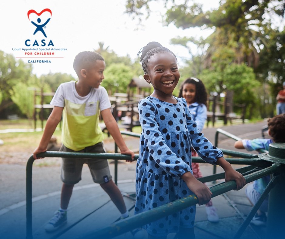 'My CASA volunteering gives my life MEANING and is also FUN.” Your commitment, their future. Together, we stand as guardians of hope. #CASAVolunteers #CaliforniaCASA 💙🔗