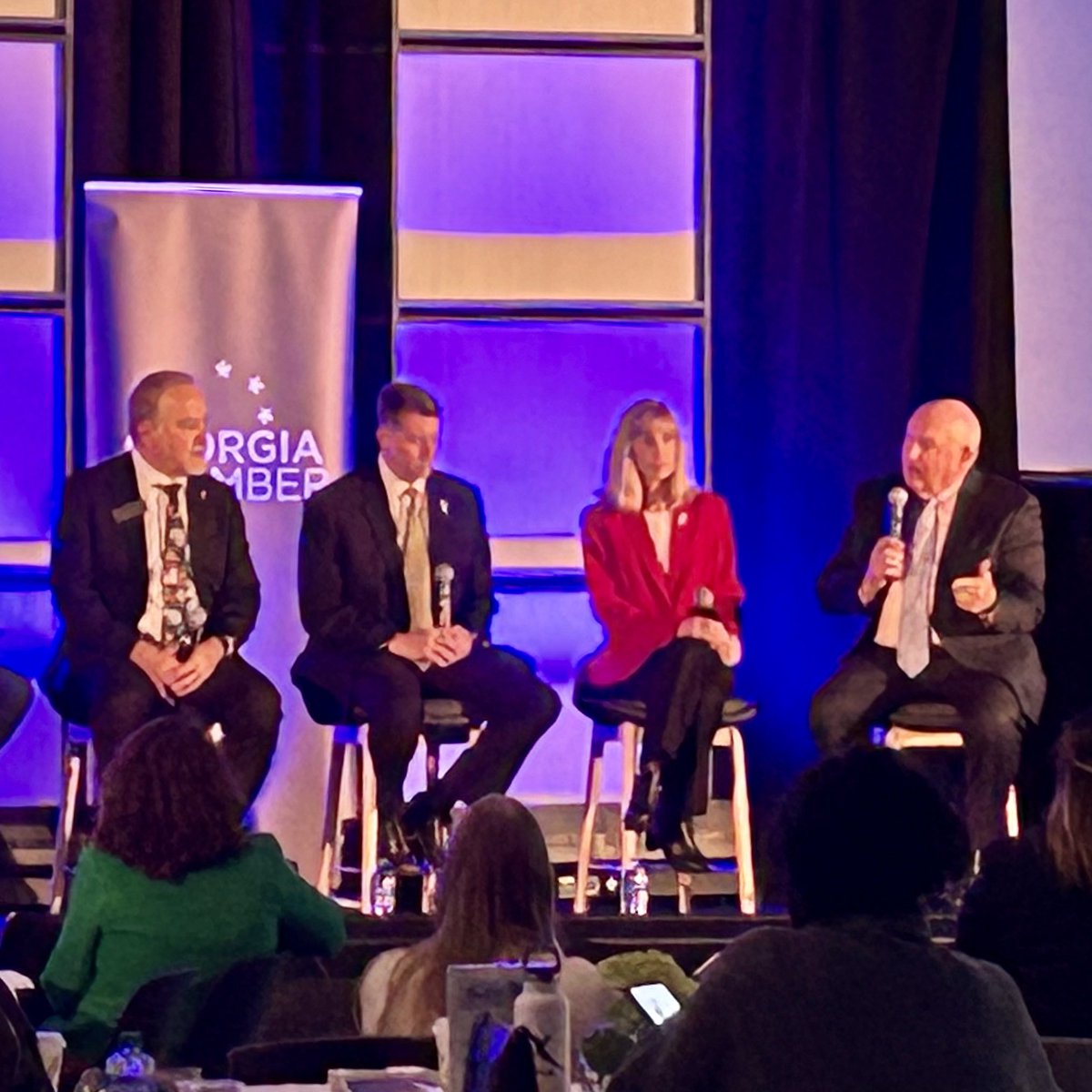 BlueRidgeAHEC's tweet photo. Awesome summit at GT hosted by the @GAChamber and @GAPartnership on the Future of Talent &amp; Workforce Preparedness!

The event focused on preparing our next generation of talent and our current workforce, using innovative strategies. 🌟 https://t.co/KigzHunCsO