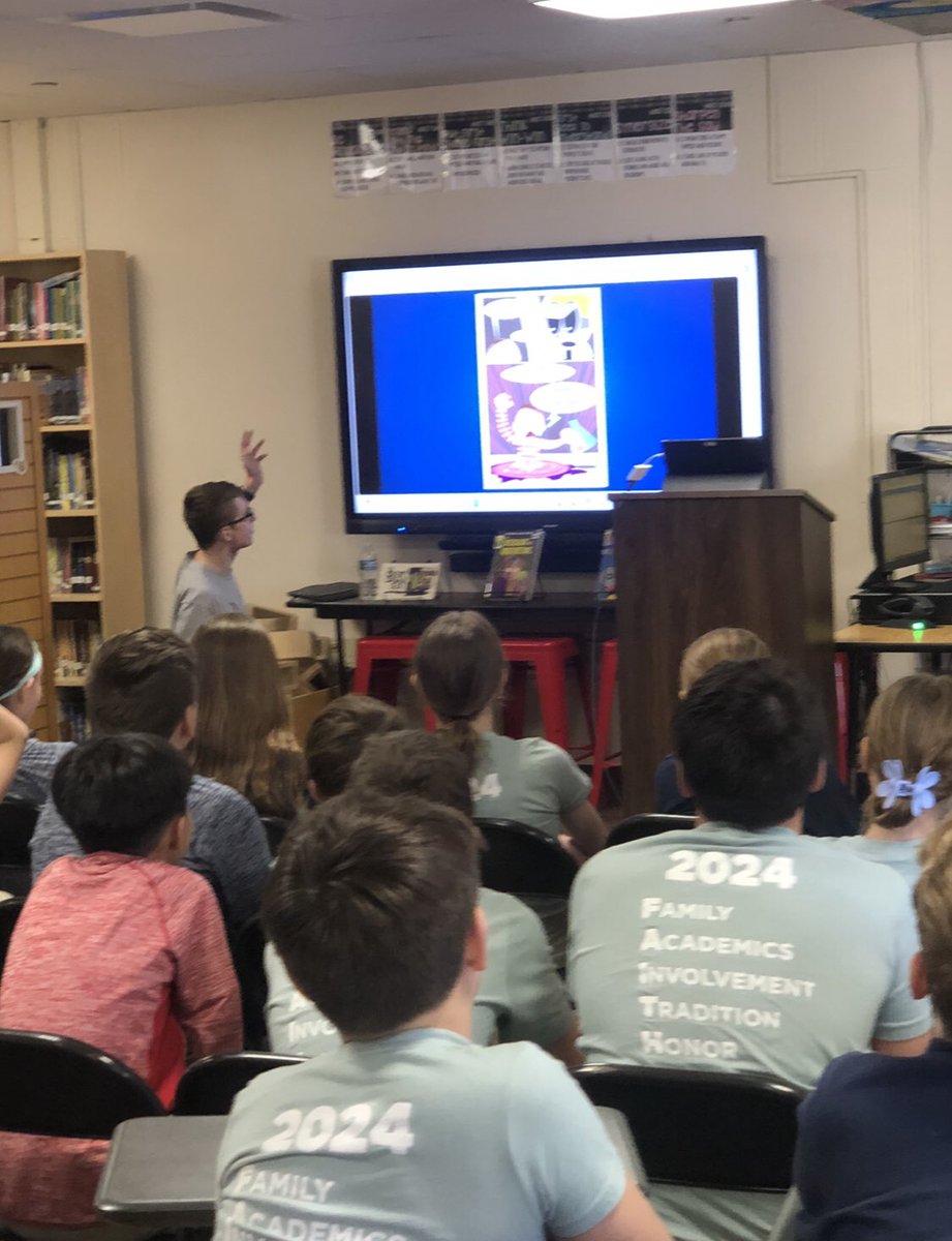 Had a great day presenting at St. Pius today! Great students and great questions!