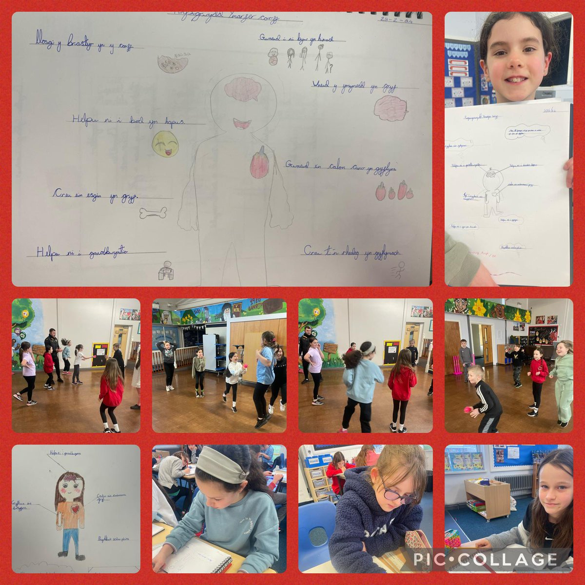 #DosbHeddWyn Dysgom am bwysigrwydd ymarfer corff ar ôl sesiwn hwyl gyda @CountyCommunity. / We learnt about the importance of physical activity after a fun session with @CountyCommunity. Diolch yn fawr! 🏏🏃‍♀️#AddGorffygc