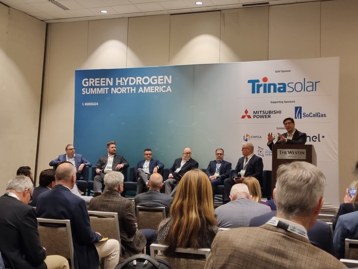 We hope you are enjoying our panel session detailing updates from Canada’s hydrogen sector, featuring @PoweringNow, Bear Head Energy, @ontariotech_u, Northern BC Hydrogen Hub and @htec, @fuel_positive! Join us now if you are not in stream one already! #ghusa24