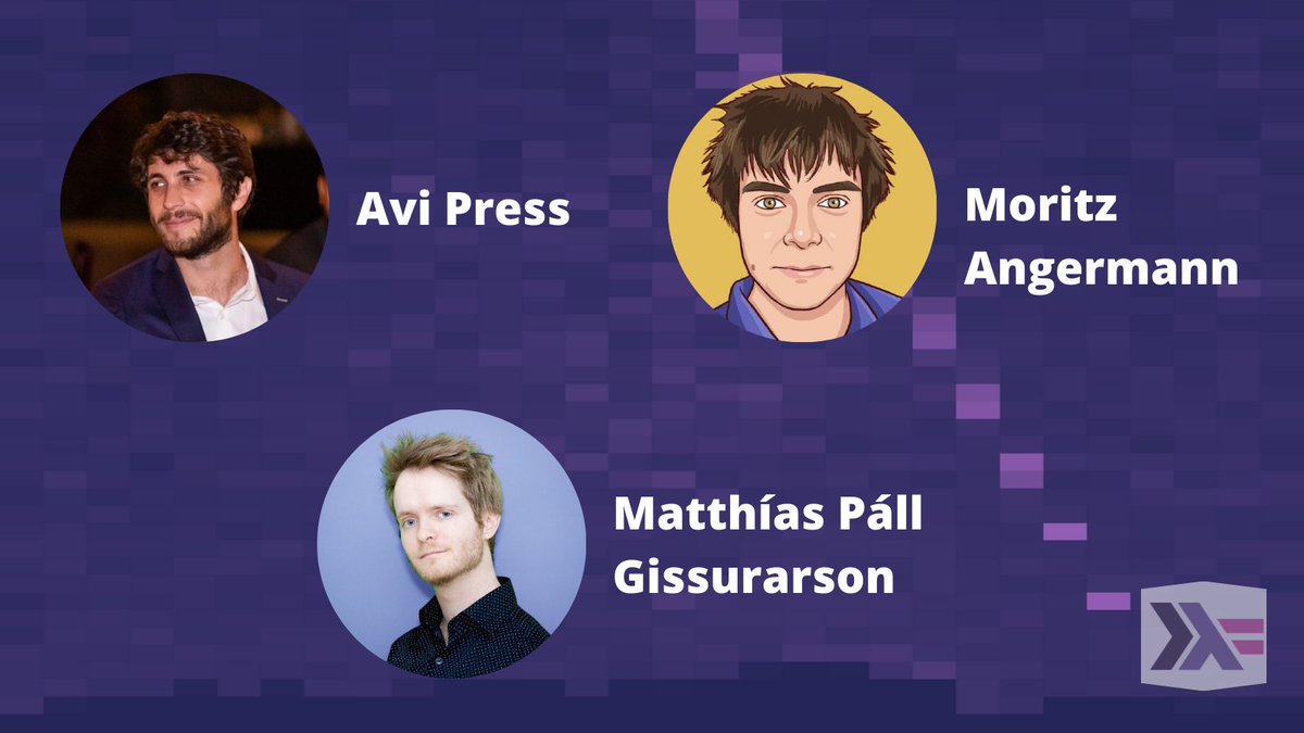 The Haskell.org Committee is thrilled to welcome new members on board: @avi_press, @tritlo, and Moritz Angermann.