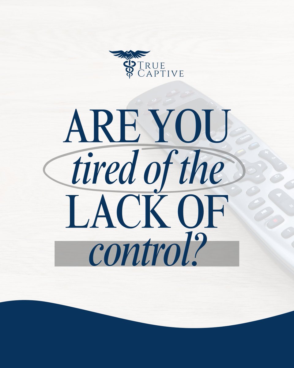 Feel like your hands are tied when it comes to offering truly effective solutions for your clients? 👐

Eager to experience what true control feels like in the insurance industry? 
Connect with True Captive Insurance today.

#Healthcare #HealthcareInsurance