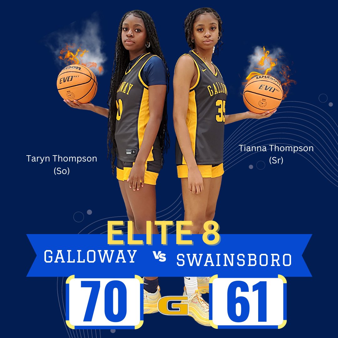 BIG Elite 8 DUB🔥 last night! 2nd half comeback was lead by Sophmore Taryn Thompson's 17 3rd qtr points. Scots head to their 4th consecutive Final 4 on Friday! @7ianna_ 28p, 4r, 3a, 2s @7aryn7hompson 25p, 7s, 5a, 2r @DanayaStokes 10p, 14r, 2b @sophdogg2027 5p, 2s, 1b